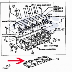 Cylinderhead gasket